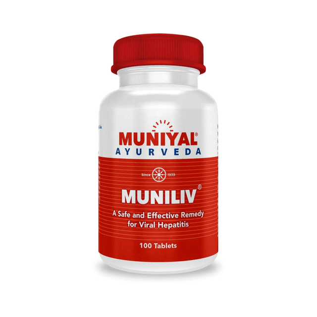 Muniliv tablets from the Muniyal Ayurveda range
