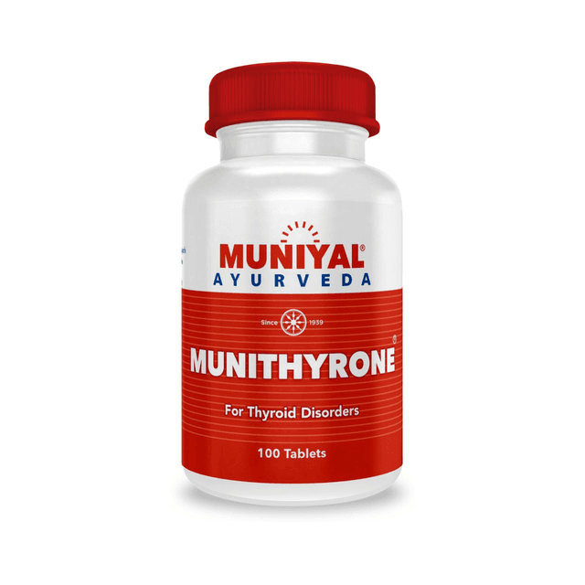 Munithyrone tablets from the Muniyal Ayurveda range