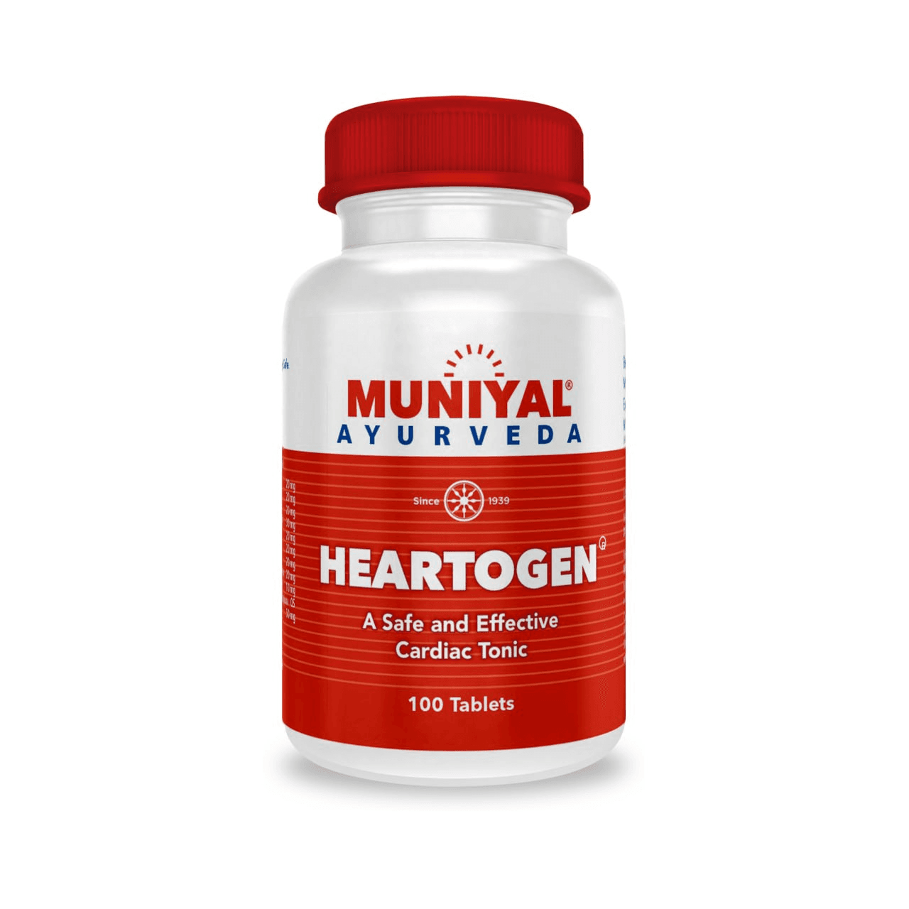 Heartogen tablets from the Muniyal Ayurveda range