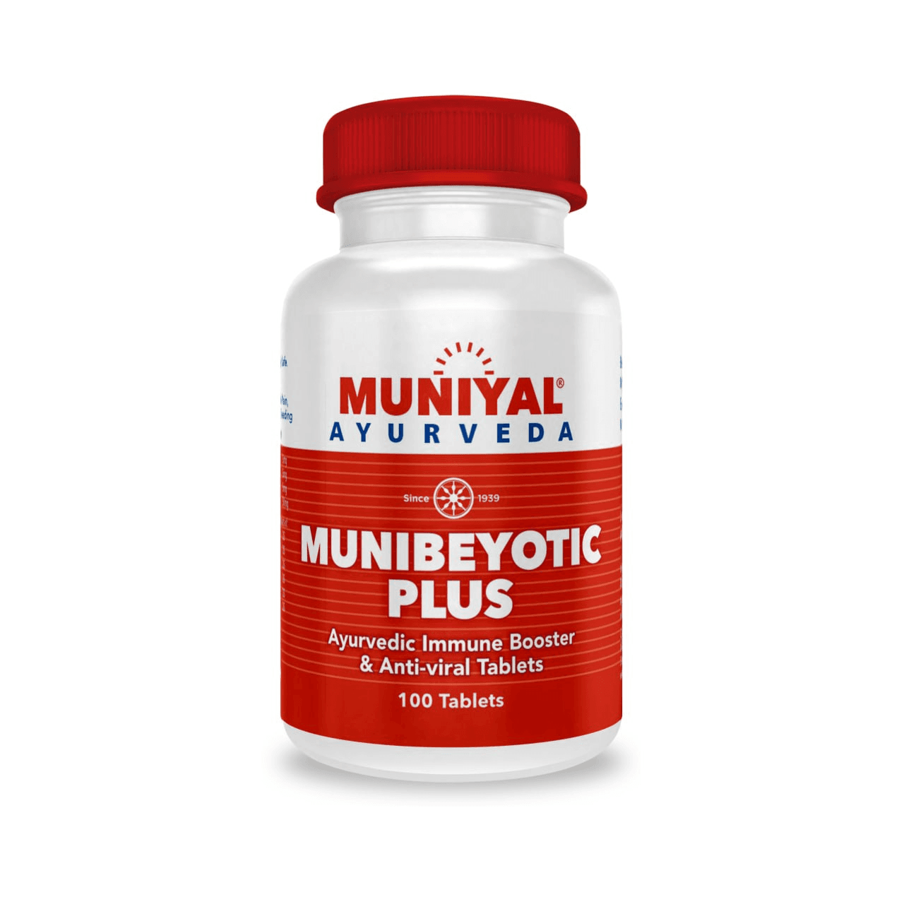 Munibeyotic Plus tablets from the Muniyal Ayurveda range