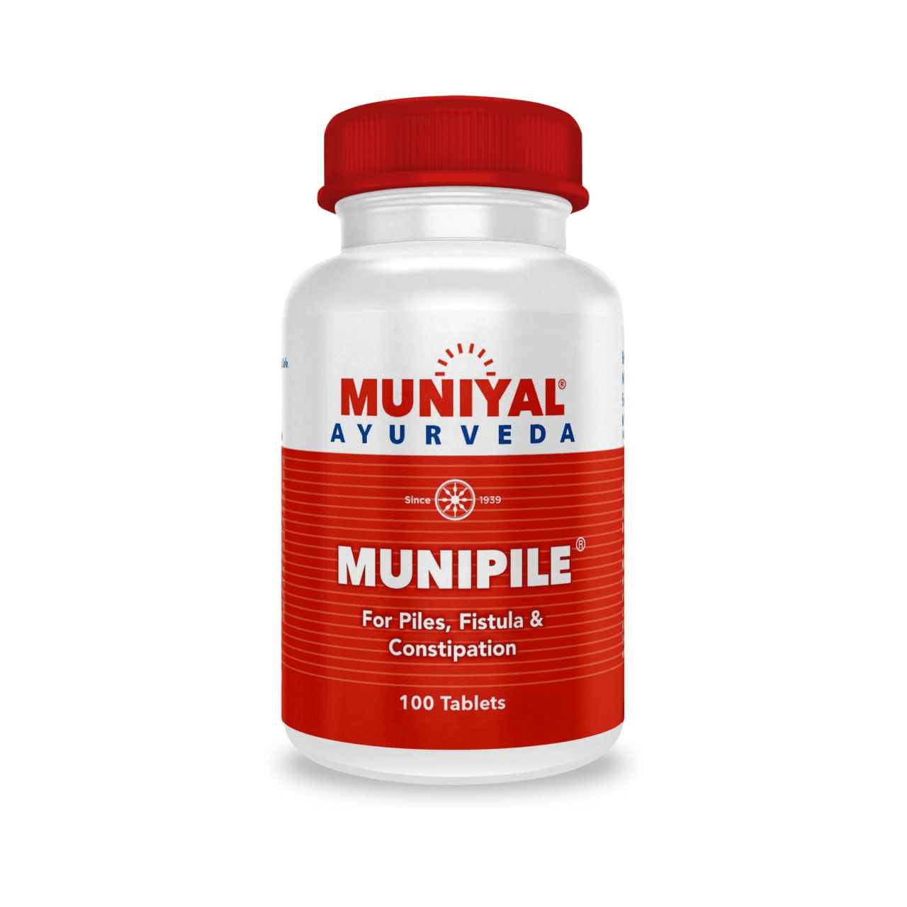 Munipile tablets from the Muniyal Ayurveda range