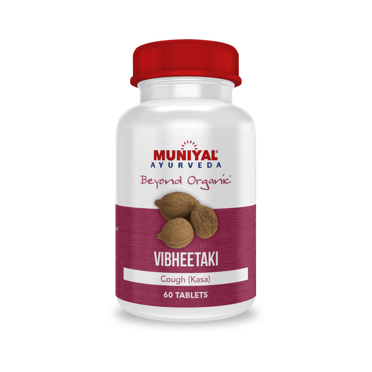 Vibheetaki tablets from the Muniyal Ayurveda range