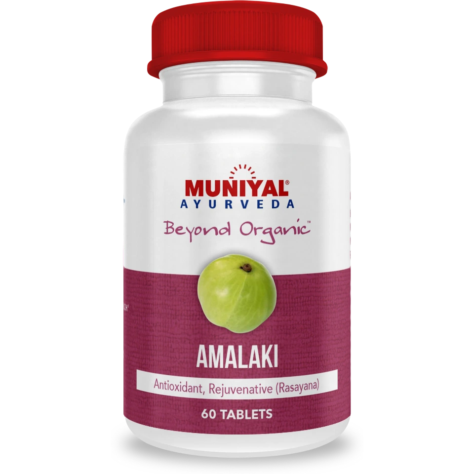Amalaki tablets from the Muniyal Ayurveda range