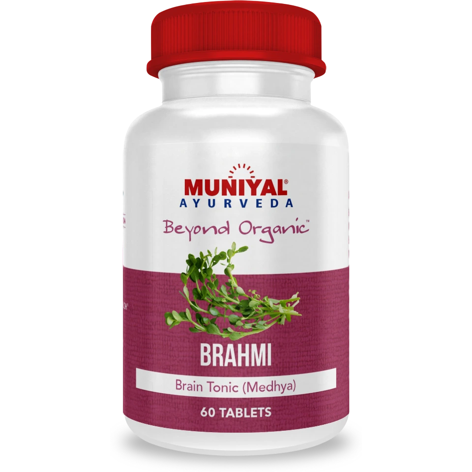Brahmi tablets from the Muniyal Ayurveda range