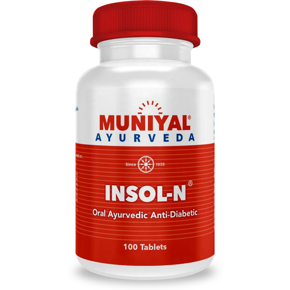 Insol-N tablets from the Muniyal Ayurveda range