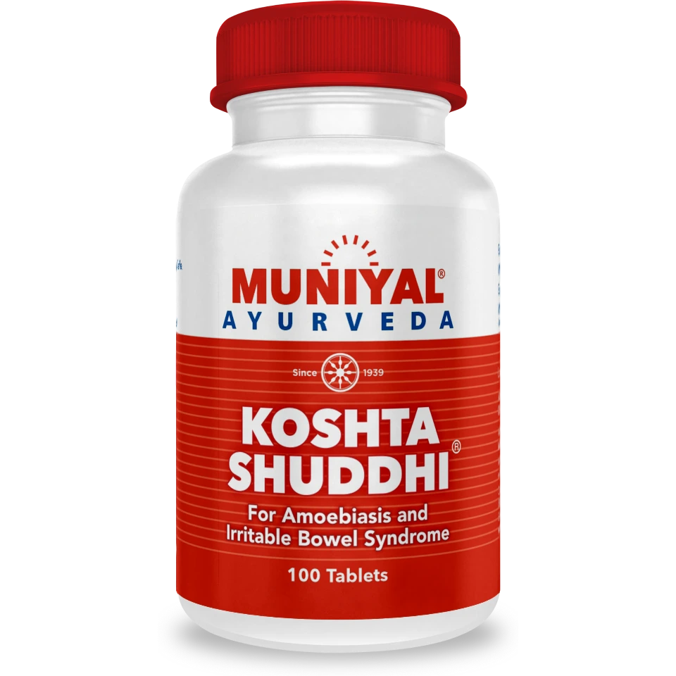 Koshtashuddhi tablets from the Muniyal Ayurveda range