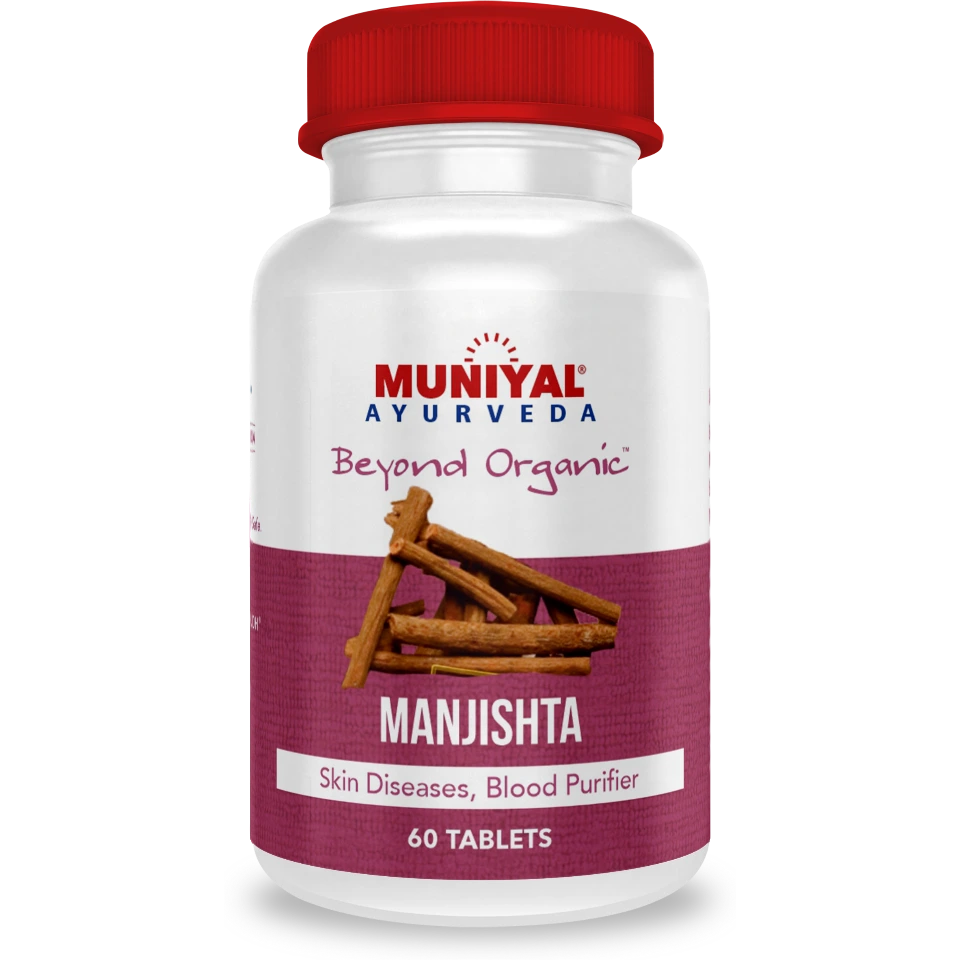 Manjishta tablets from the Muniyal Ayurveda range