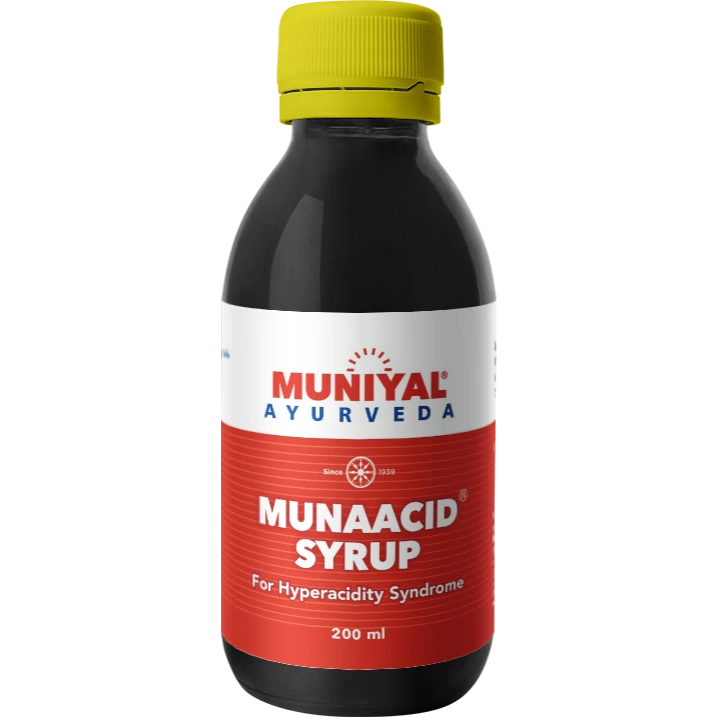 Munaacid syrup from the Muniyal Ayurveda range