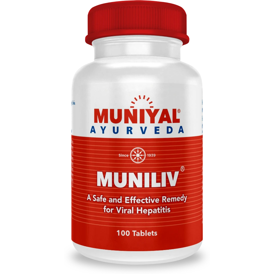 Muniliv tablets from the Muniyal Ayurveda range