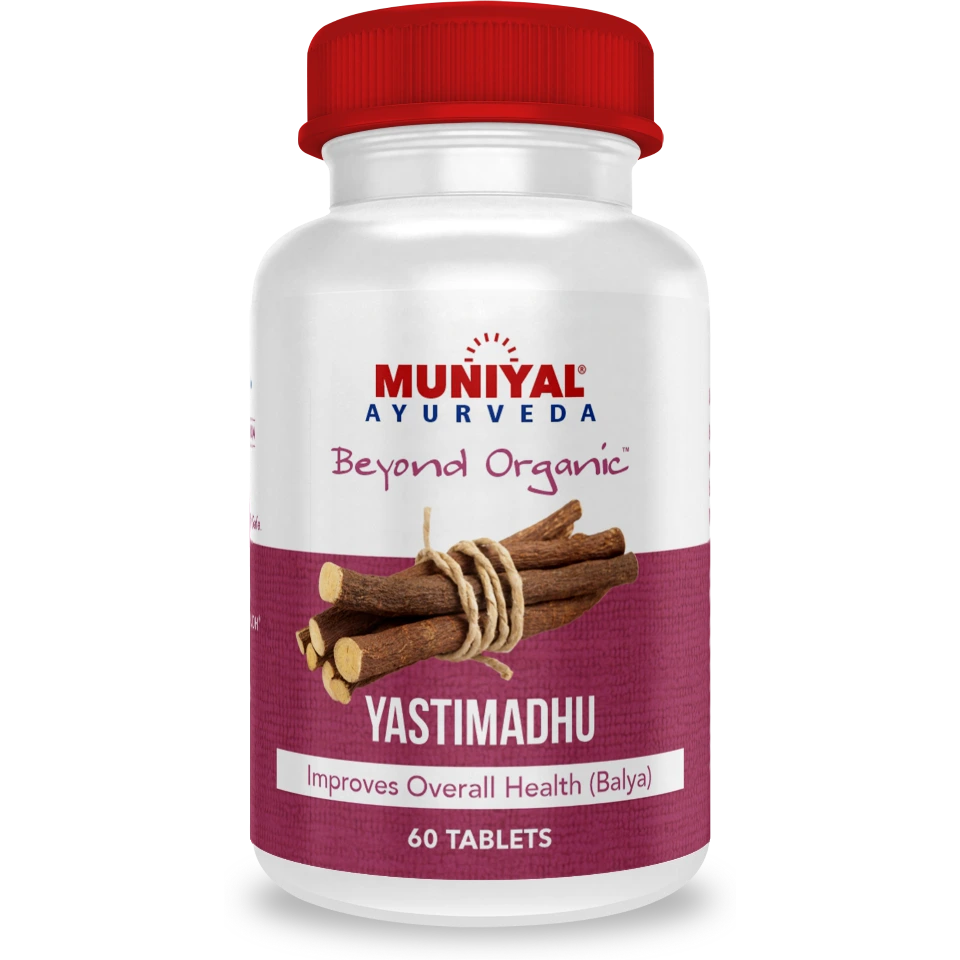 Yastimadhu tablets from the Muniyal Ayurveda range